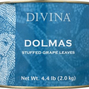 DIVINA: Dolmas Stuffed Grape Leaves, 4.4 lb