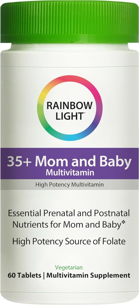 RAINBOW LIGHT: 35 Plus Mom And Baby Multivitamin, 60 pc