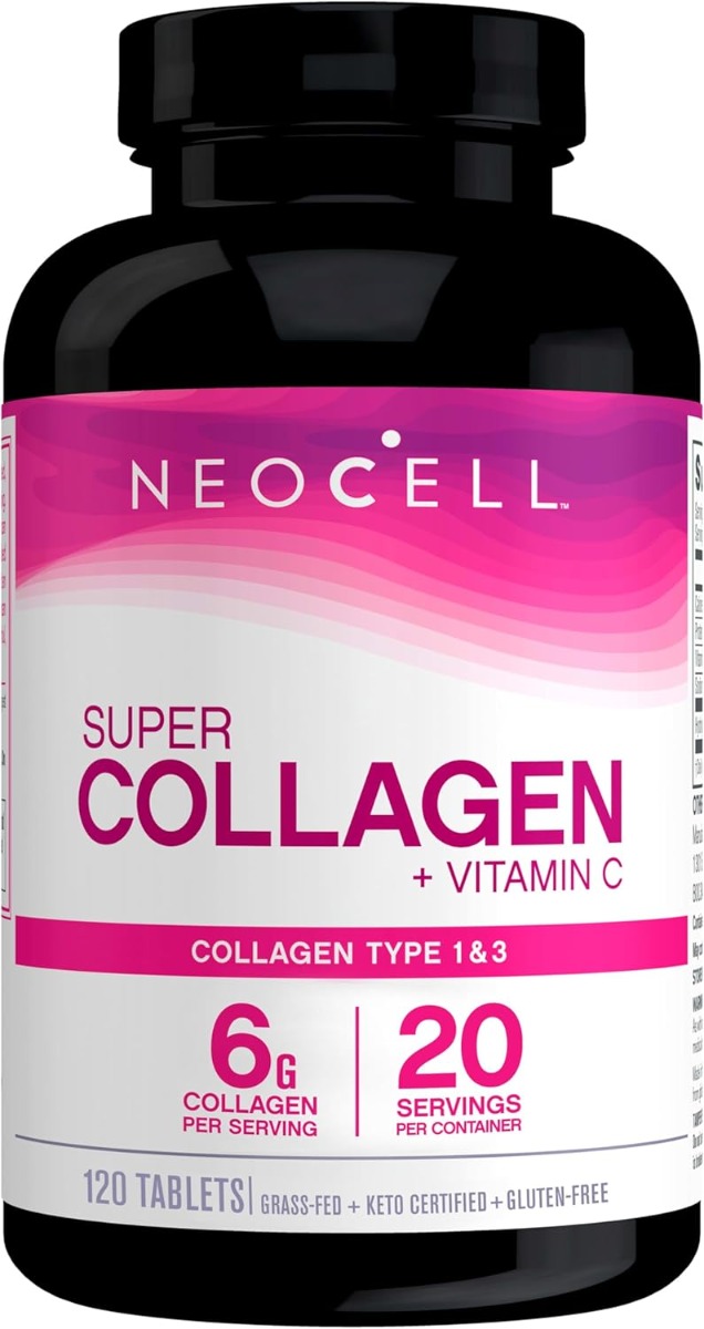 NEOCELL: Super Collagen Plus C 6000 mg, 120 Tablets