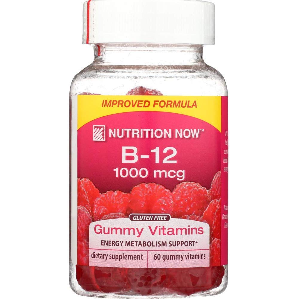 NUTRITION NOW: Vitamin B12 Raspberry, 60 ct