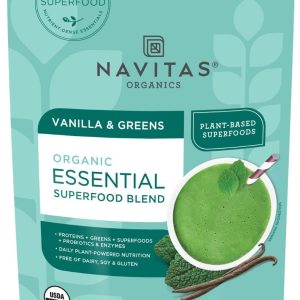NAVITAS: Essential Blend Vanilla & Greens, 8.4 oz