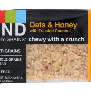 KIND: Healthy Grains Granola Bars Oats and Honey with Toasted Coconut 5 Count, 6.2 oz