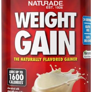 NATURADE: Weight Gain Vanilla, 40.6 oz