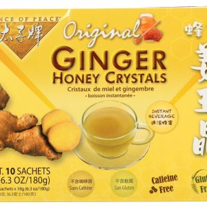 PRINCE OF PEACE: Instant Ginger Honey Crystals, 10 bg