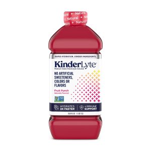 KINDERLYTE: Electrolyte Solution Fruit Punch, 33.8 fo