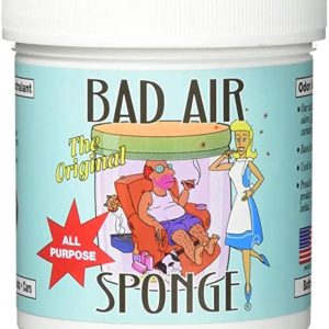 BAD AIR SPONGE: The Original Odor Absorbing Neutralant, 14 oz