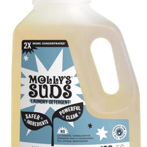 MOLLY SUDS: Unscented Liquid Laundry Detergent, 52 fo