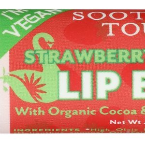 SOOTHING TOUCH: Strawberry Shortcake Vegan Lip Balm, 0.25 oz