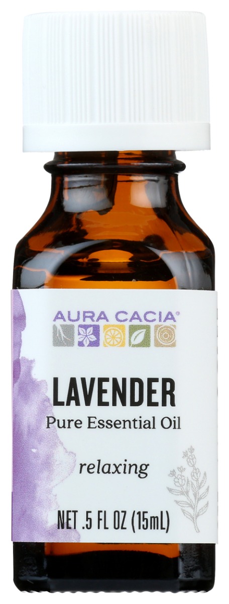 AURA CACIA: Lavender Essential Oil, 0.5 oz