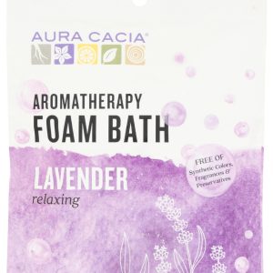 AURA CACIA: Lavender Foam Bath, 2.5 oz