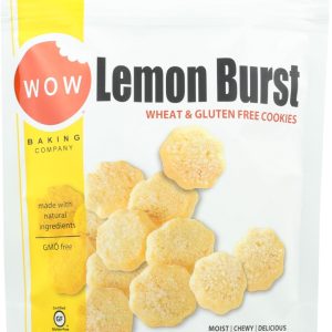 WOW BAKING: Gluten Free Lemon Burst Cookies, 8 oz