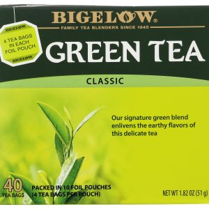 BIGELOW: Green Tea 40Bg, 1.82 oz