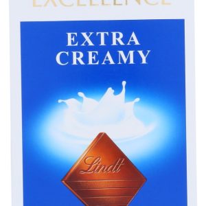 LINDT: Excellence Extra Creamy Milk Chocolate, 3.5 oz