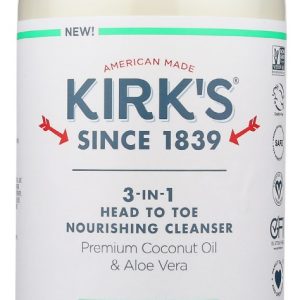 KIRKS: Cleanser 3in1 Mint Eucaly, 32 fo