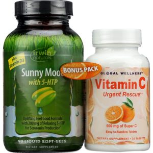 IRWIN NATURALS: Sunny Mood Vitc, 80 sg