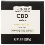 FRONTIER COOP: Salve Cbd Unscentd 1000Mg, 1.65 oz