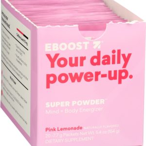 EBOOST: Energy Pk Lemonade 20Pkt, 5.4 OZ