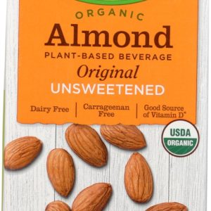 PACIFIC FOODS: Organic Unsweetened Almond Milk, 32 fo