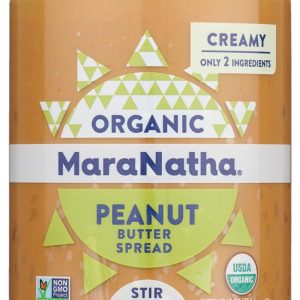 MARANATHA: Organic Creamy Peanut Butter, 16 oz