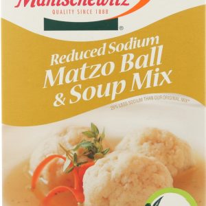 MANISCHEWITZ: Reduced Sodium Matzo Ball Mix, 4.5 oz