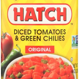 HATCH: Diced Tomatoes and Green Chilies, 10 oz