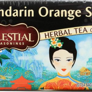 CELESTIAL SEASONINGS: Mandarin Orange Spice Herbal Tea, 20 bg