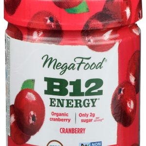 MEGAFOOD: B12 Energy Gummies Cranberry, 70 pc