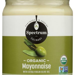 SPECTRUM NATURALS: Organic Mayonnaise with Olive Oil, 12 oz