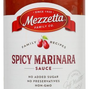 MEZZETTA: Family Recipes Spicy Marinara Sauce, 25 oz