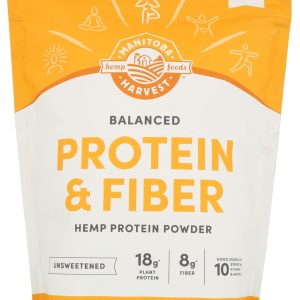 MANITOBA HARVEST: Balanced Protein and Fiber Powder, 32 oz