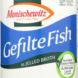 MANISCHEWITZ: Gefilte Fish in Jelled Broth, 24 oz
