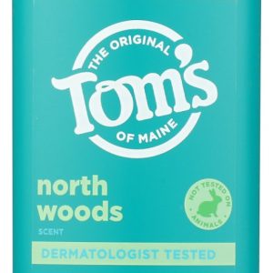 TOMS OF MAINE: North Woods Deodorant Stick, 3.25 oz