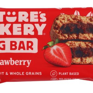 NATURES BAKERY: Whole Wheat Fig Bars Strawberry, 2 oz