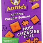 ANNIES HOMEGROWN: Organic Cheddar Squares, 7.5 oz
