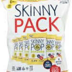 SKINNY POP: White Cheddar Popped Popcorn 6Pk, 3.9 oz