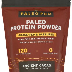 PALEO PRO: Protein Powder Ancient Cacao, 454 gm