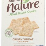 BACK TO NATURE: Crispy Wheat Crackers, 8 oz