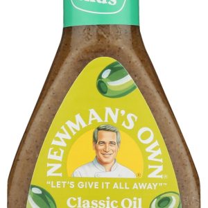 NEWMANS OWN: Classic Oil and Vinegar Dressing, 16 oz
