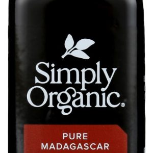 SIMPLY ORGANIC: Pure Madagascar Vanilla Extract, 4 oz