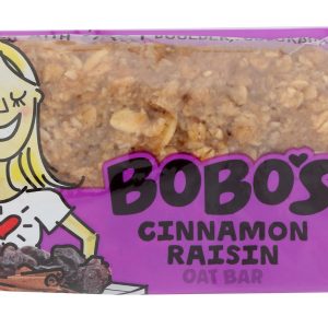 BOBOS OAT BARS: Cinnamon Raisin Oat Bar, 3 oz
