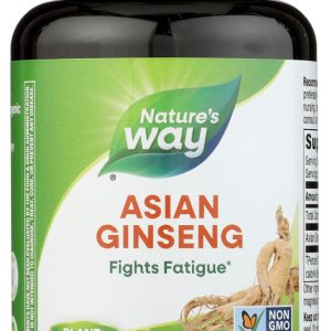 NATURES WAY: Asian Ginseng, 100 vc
