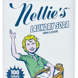 NELLIES ALL NATURAL: Laundry Soda 100 Loads, 3.3 lb