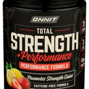 ONNIT: Total Strength Performance Strawberry Lemonade, 11 oz