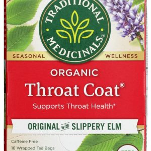 TRADITIONAL MEDICINALS: Throat Coat Tea, 16 bg