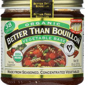 BETTER THAN BOUILLON: Organic Seasoned Vegetable Base, 8 oz