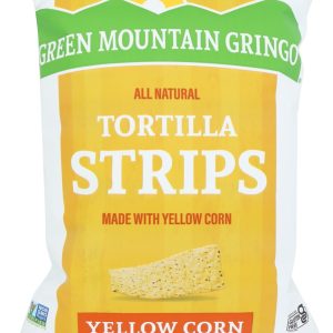GREEN MOUNTAIN GRINGO: Yellow Corn Tortilla Strips, 8 oz