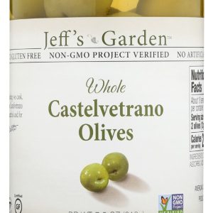 JEFFS GARDEN: Whole Castelvetrano Olives, 7.5 oz