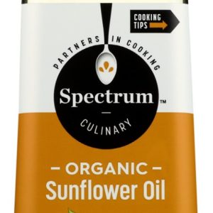SPECTRUM NATURALS: Organic Sunflower Oil Refined, 16 fo