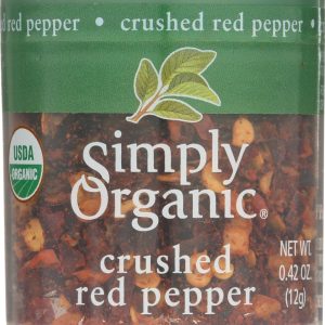 SIMPLY ORGANIC: Crushed Red Pepper, 0.42 oz