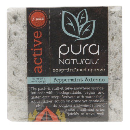 PURA: Active Sponge Peppermint Volcano, 1.59 oz